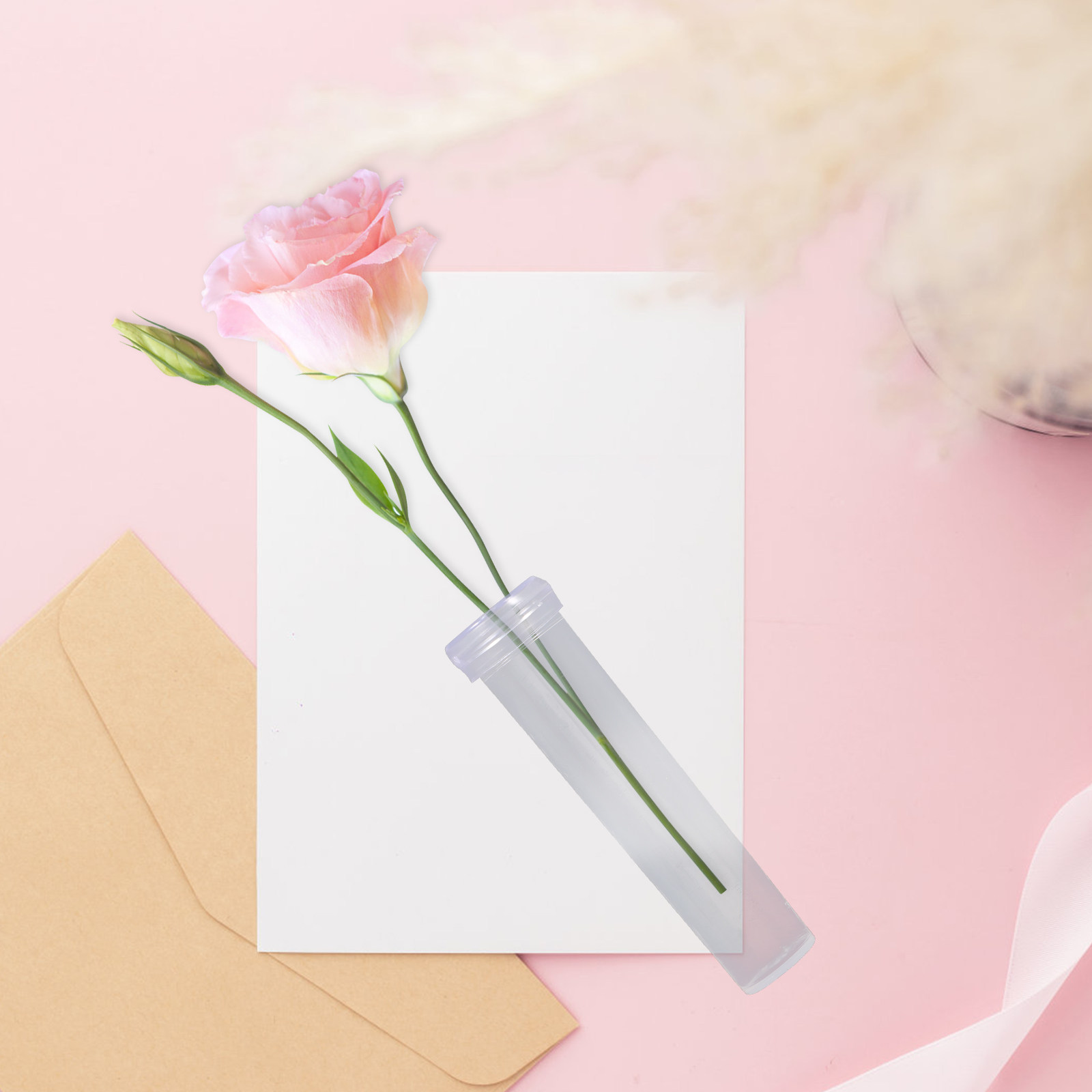 100개입, 고급 플라스틱 재질의 꽃 보관용 튜브, 신 - Florist Flower Supply 리뷰 및 가격