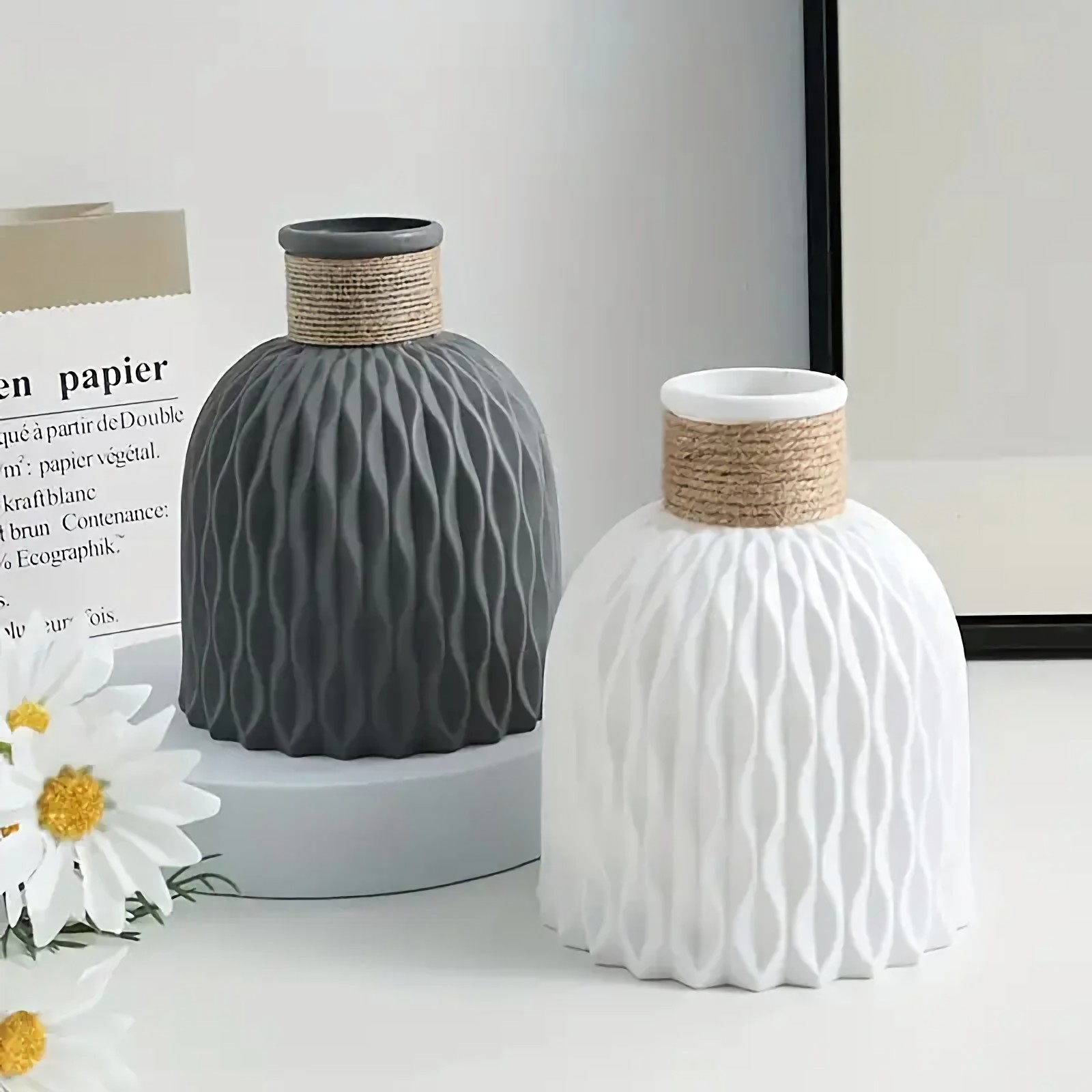 DIY 물결 무늬 꽃병 실리콘 몰드 수제 화분 콘크리트 - Florist Supply Vases 리뷰 및 가격