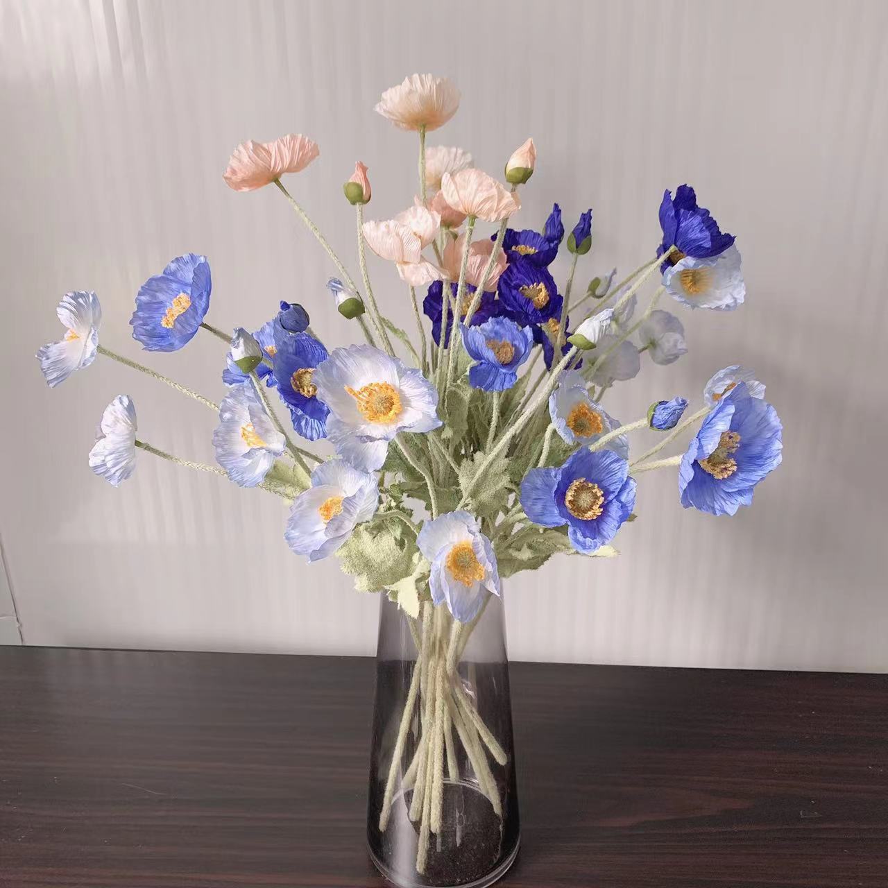 가짜 양귀비 실크 긴 스템 인공 꽃, 집들이 정원 테이 - Florist Supply Bulk 리뷰 및 가격