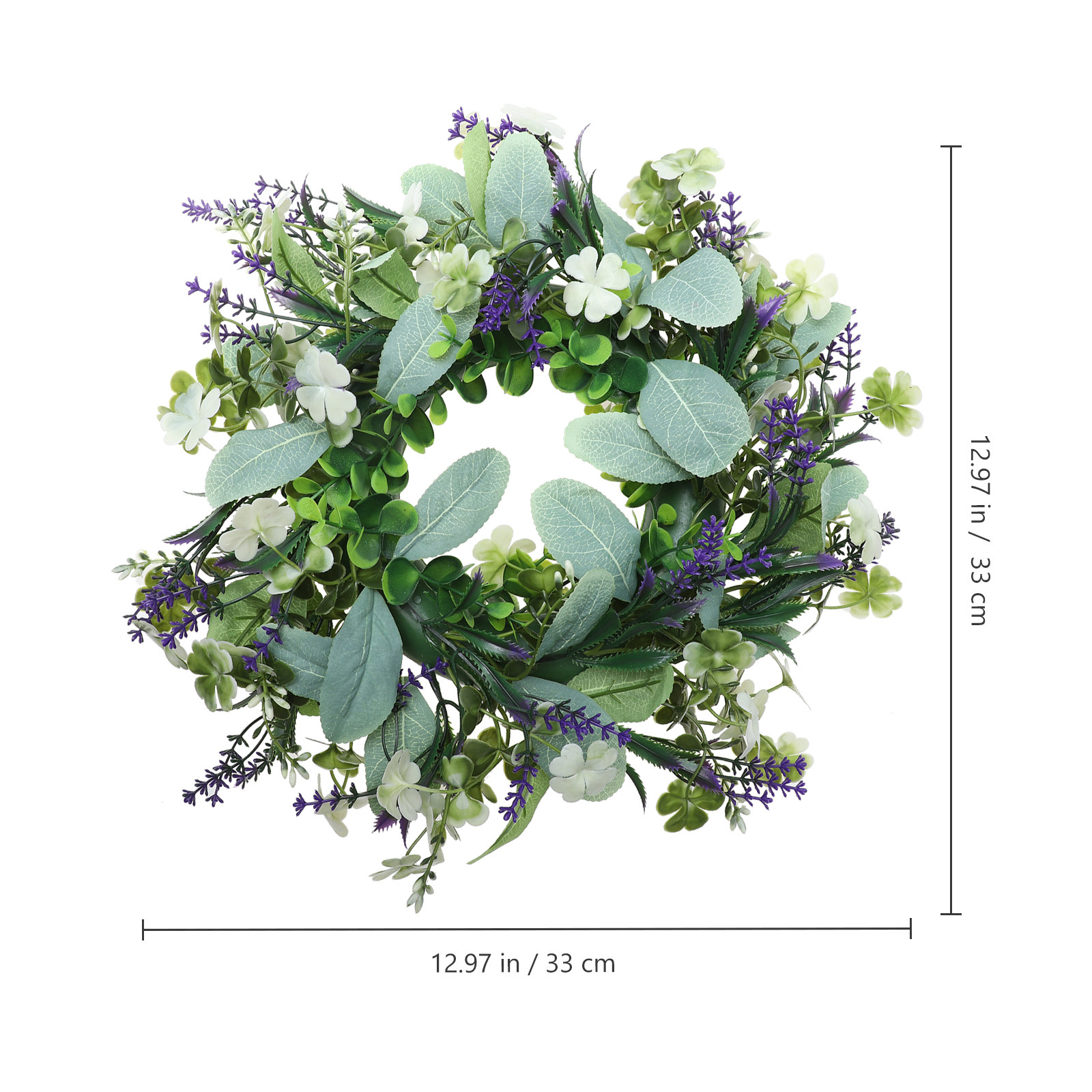 1개입, 인조 유칼립투스 리스, 봄 장식용 가랜드, 실 - Eucalyptus Preserved 리뷰 및 가격
